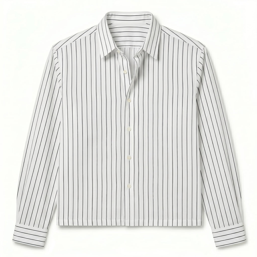 Striped Shirt - White