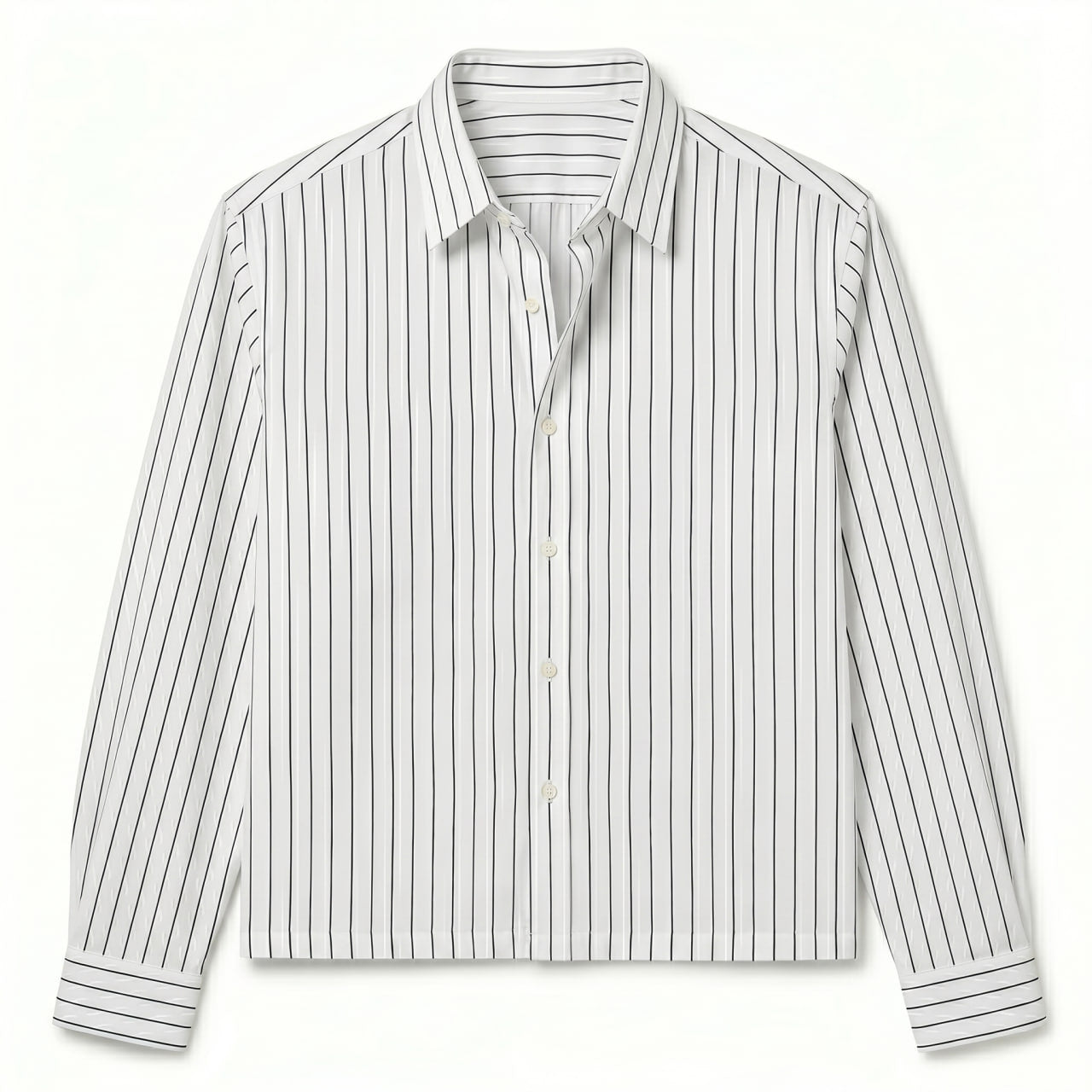 Striped Shirt - White