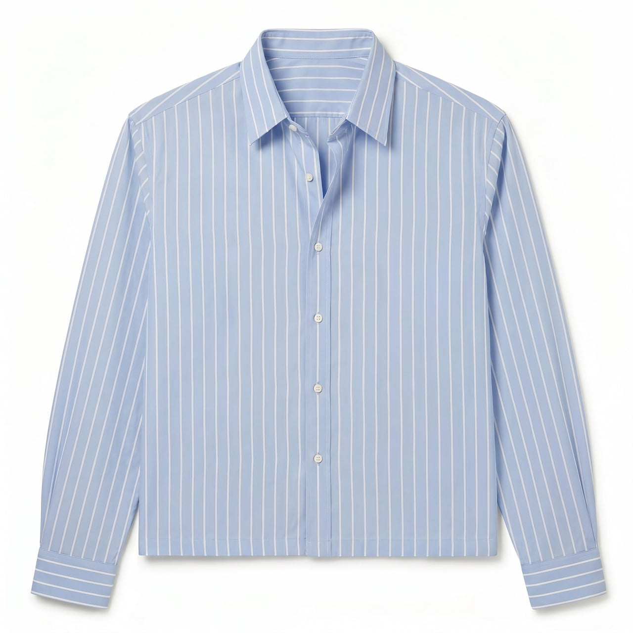 Striped Shirt - Light Blue